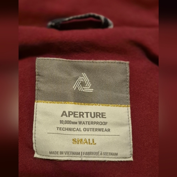 Aperture Women's Small Gray Aztec Pattern Waterproof Snowboarding Ski Jacket EUC - Picture 6 of 10